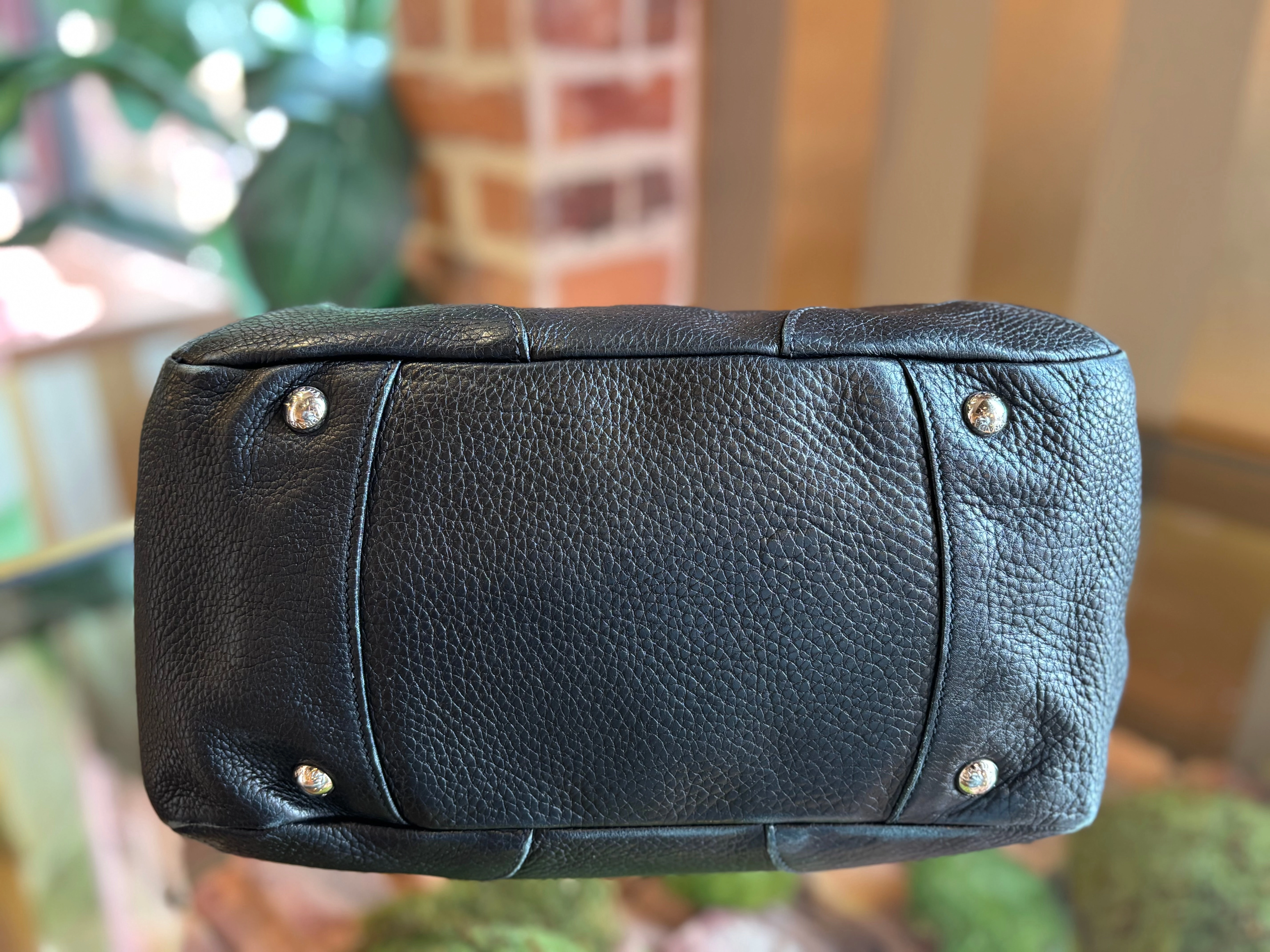 PRADA Black Daino Shoulder Bag ADI1173