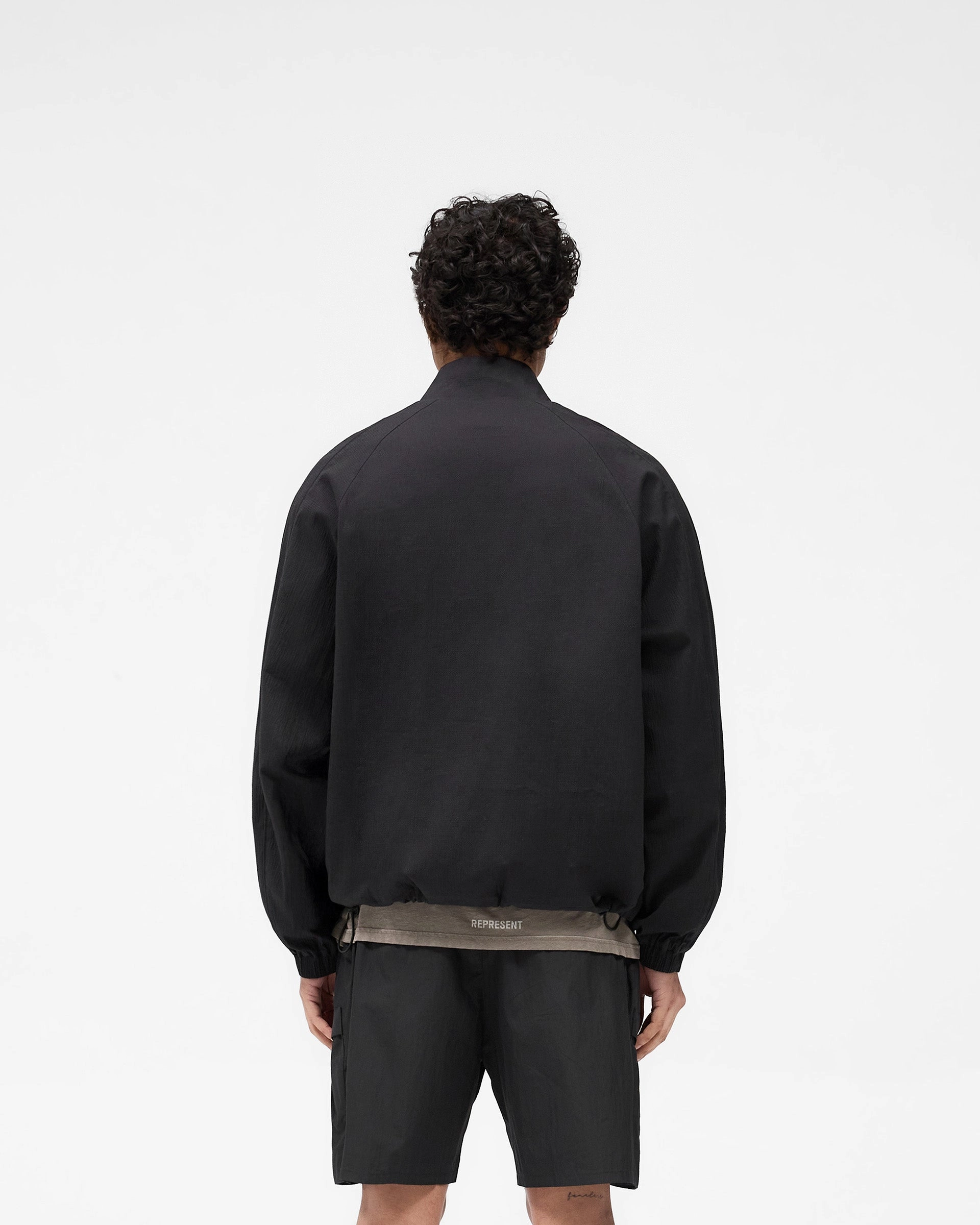 Quarter Zip Jacket - Black