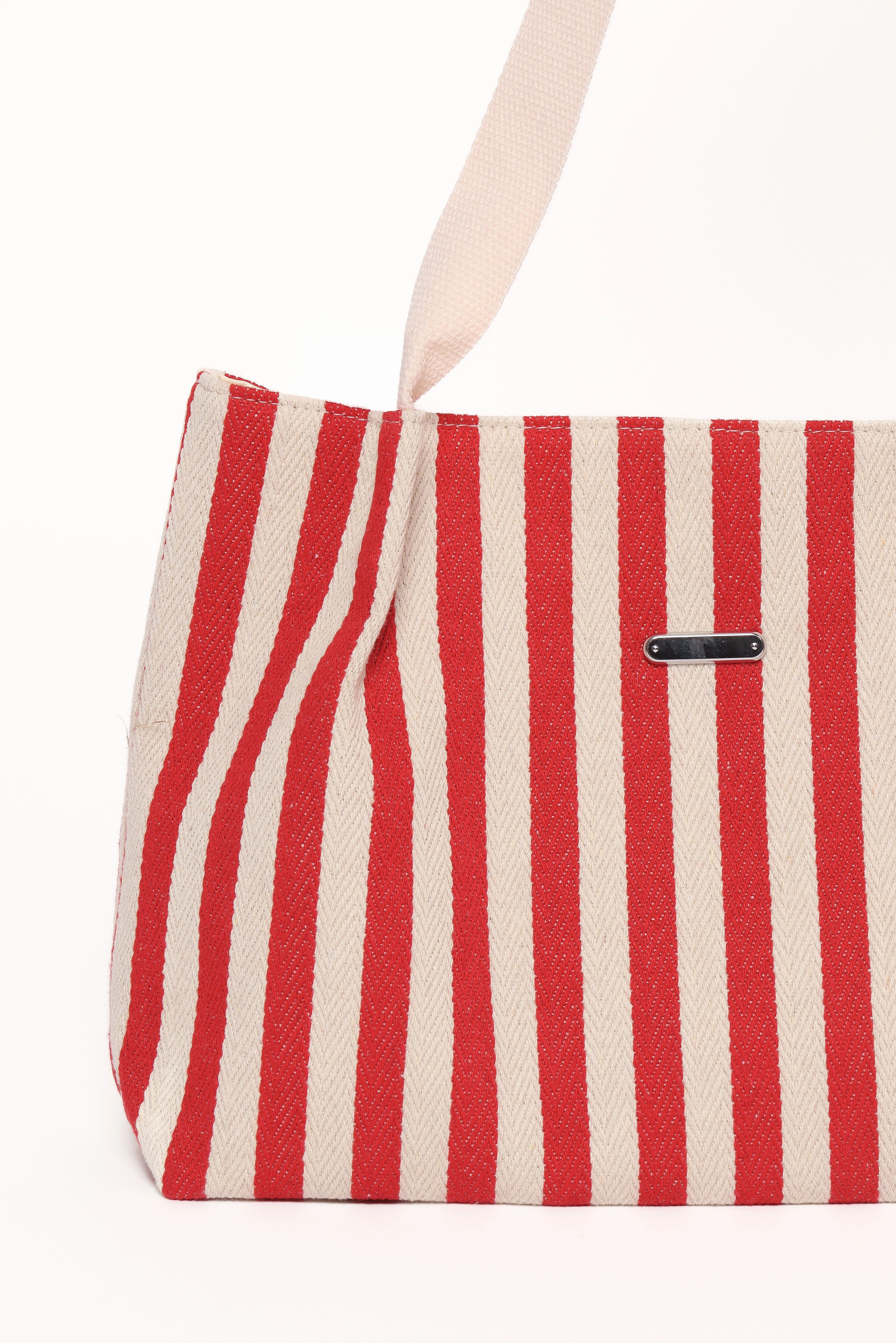 Ruby Beach Bag - Red Stripe