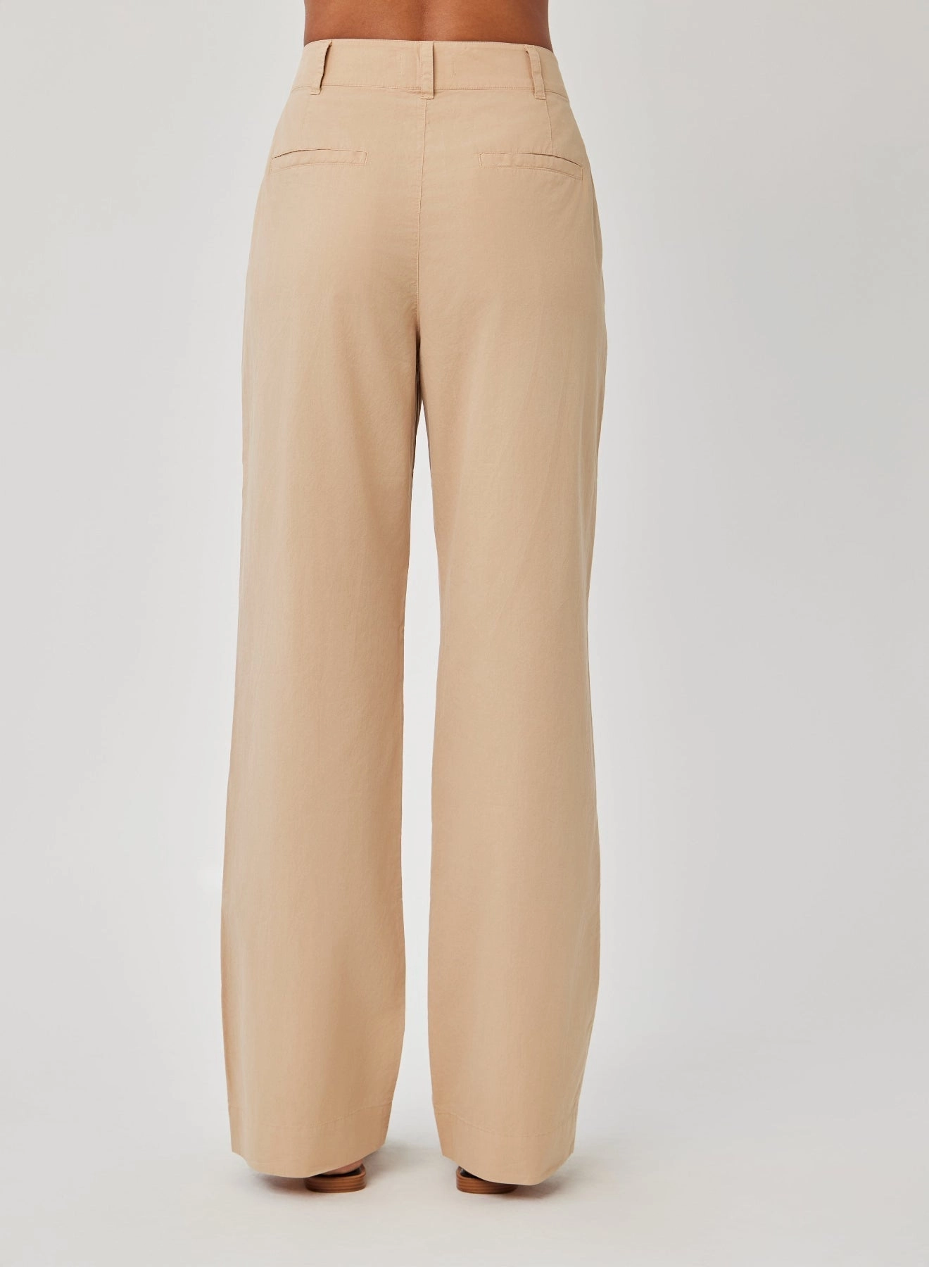 Single Pleat Trouser - Kona Khaki