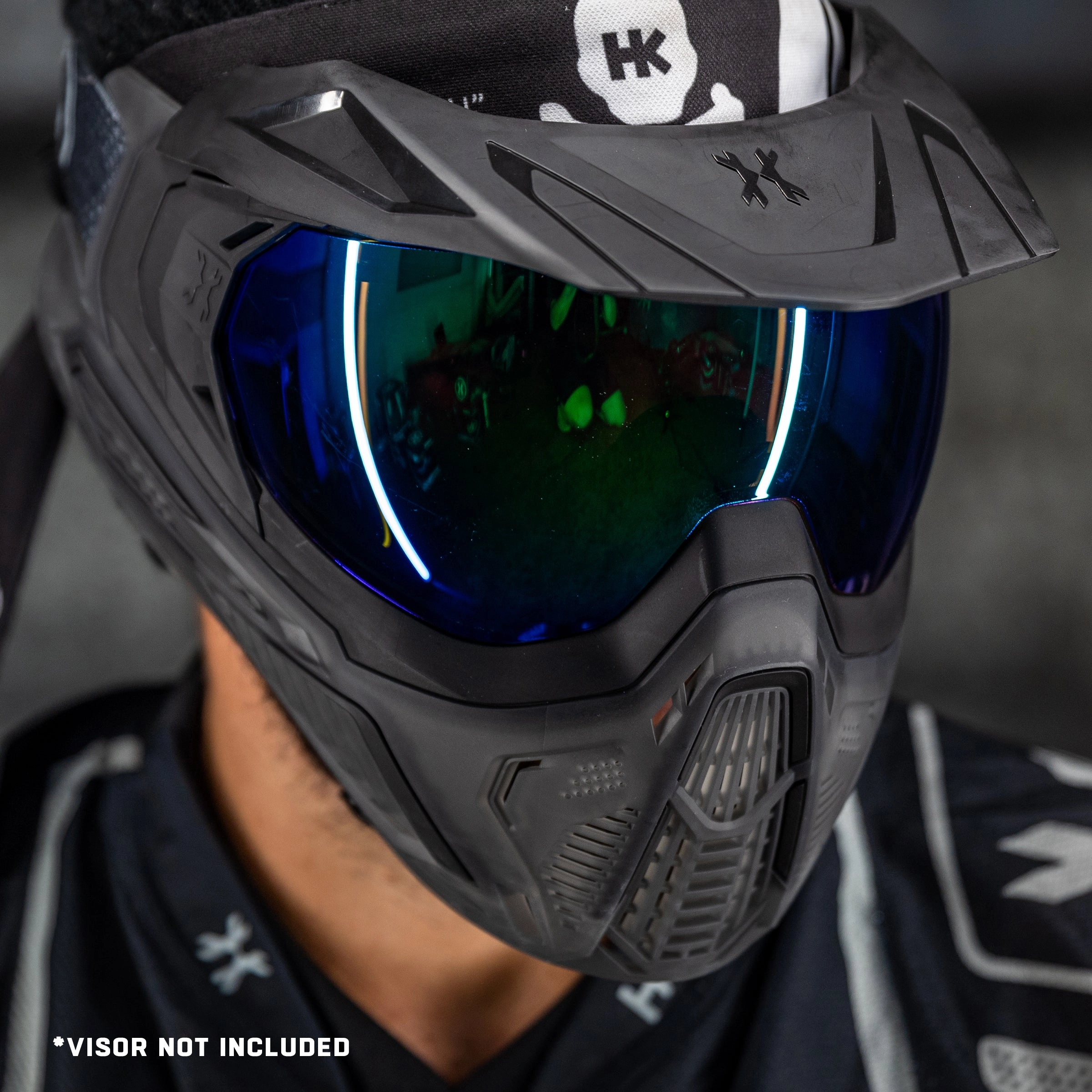 SLR Goggle - Odyssey (Black/Black/Smoke) Aurora Green Lens