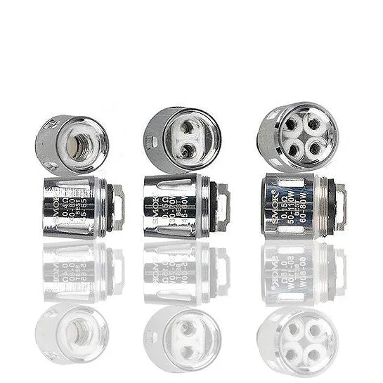 Smok TFV8 Baby Beast Coils / (X4, Q2, T6 & T8) Atomizer Heads (5 Pack)