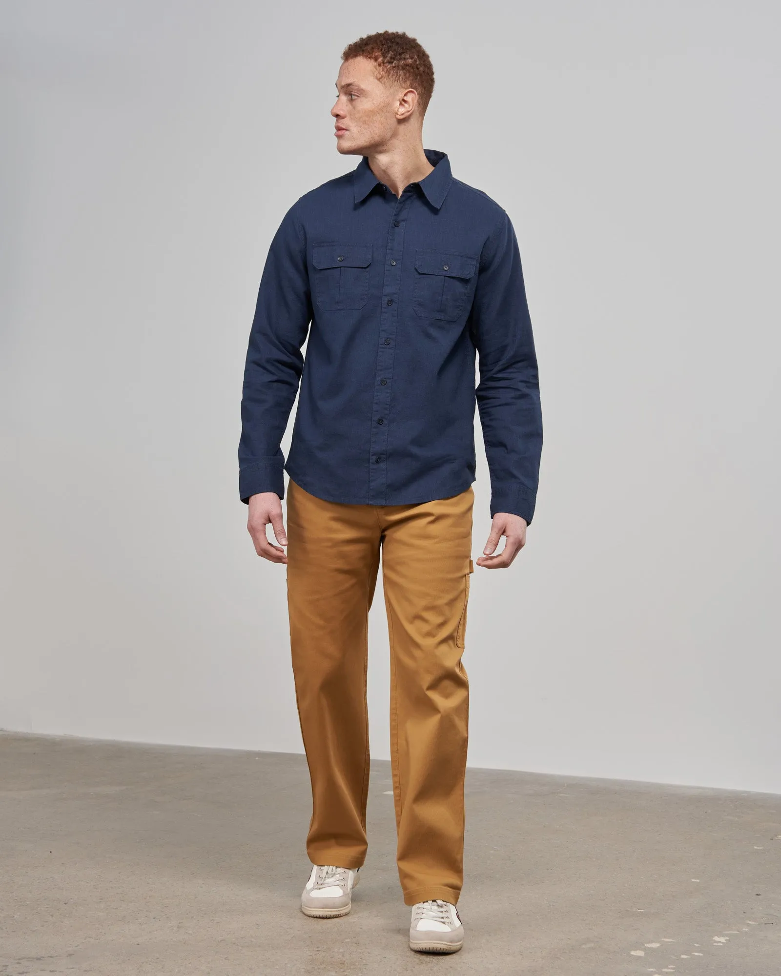SoftHemp™ Field Guide Button Down