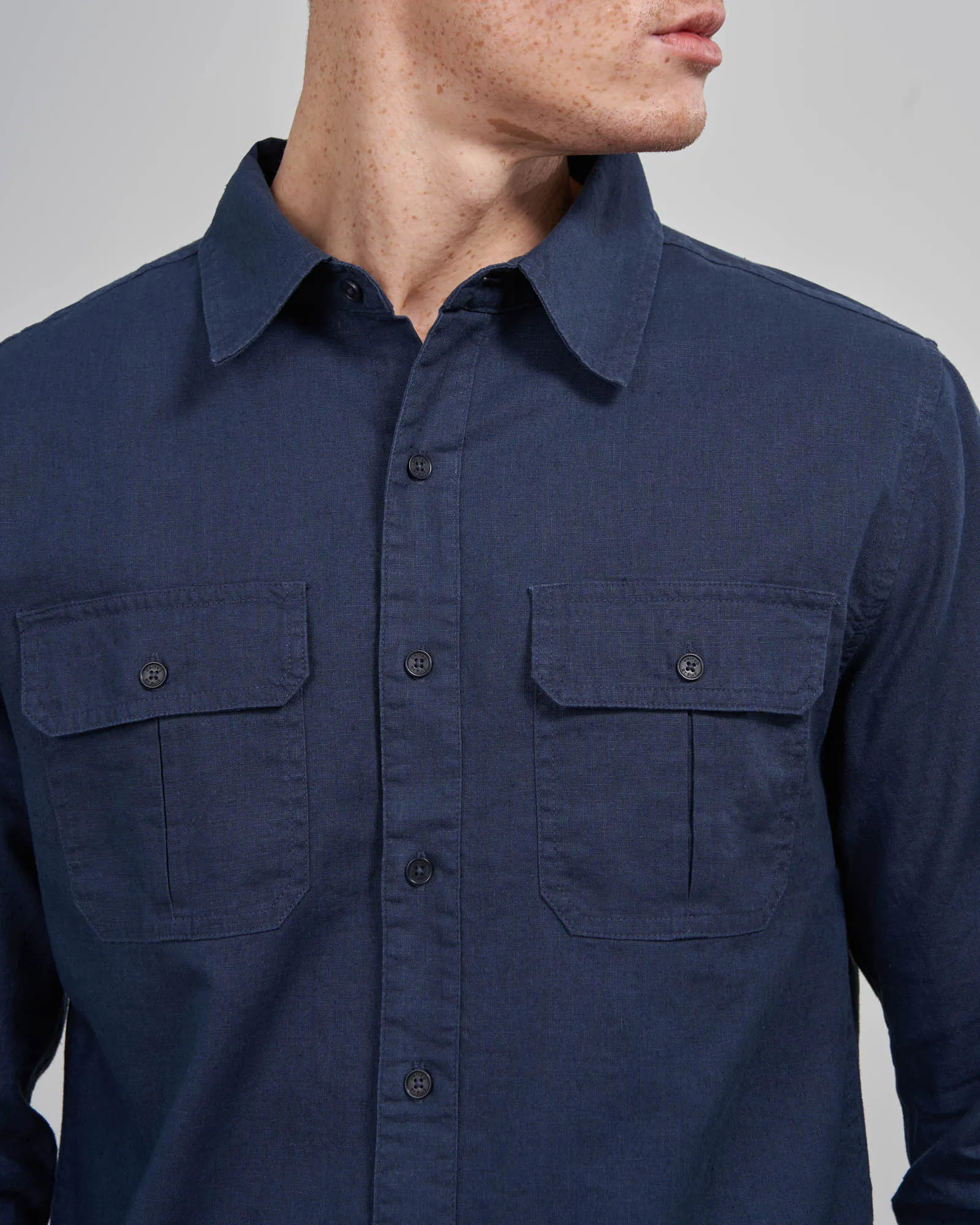 SoftHemp™ Field Guide Button Down