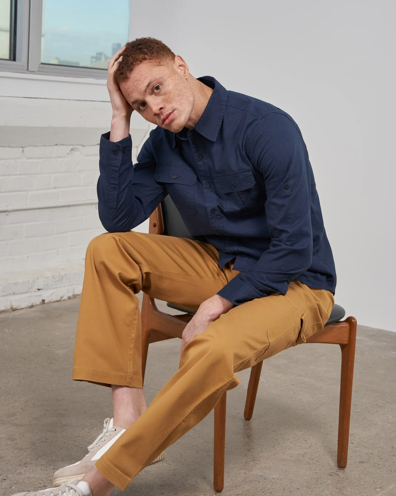 SoftHemp™ Field Guide Button Down