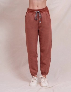 Sundry Jogger in Vintage Rust