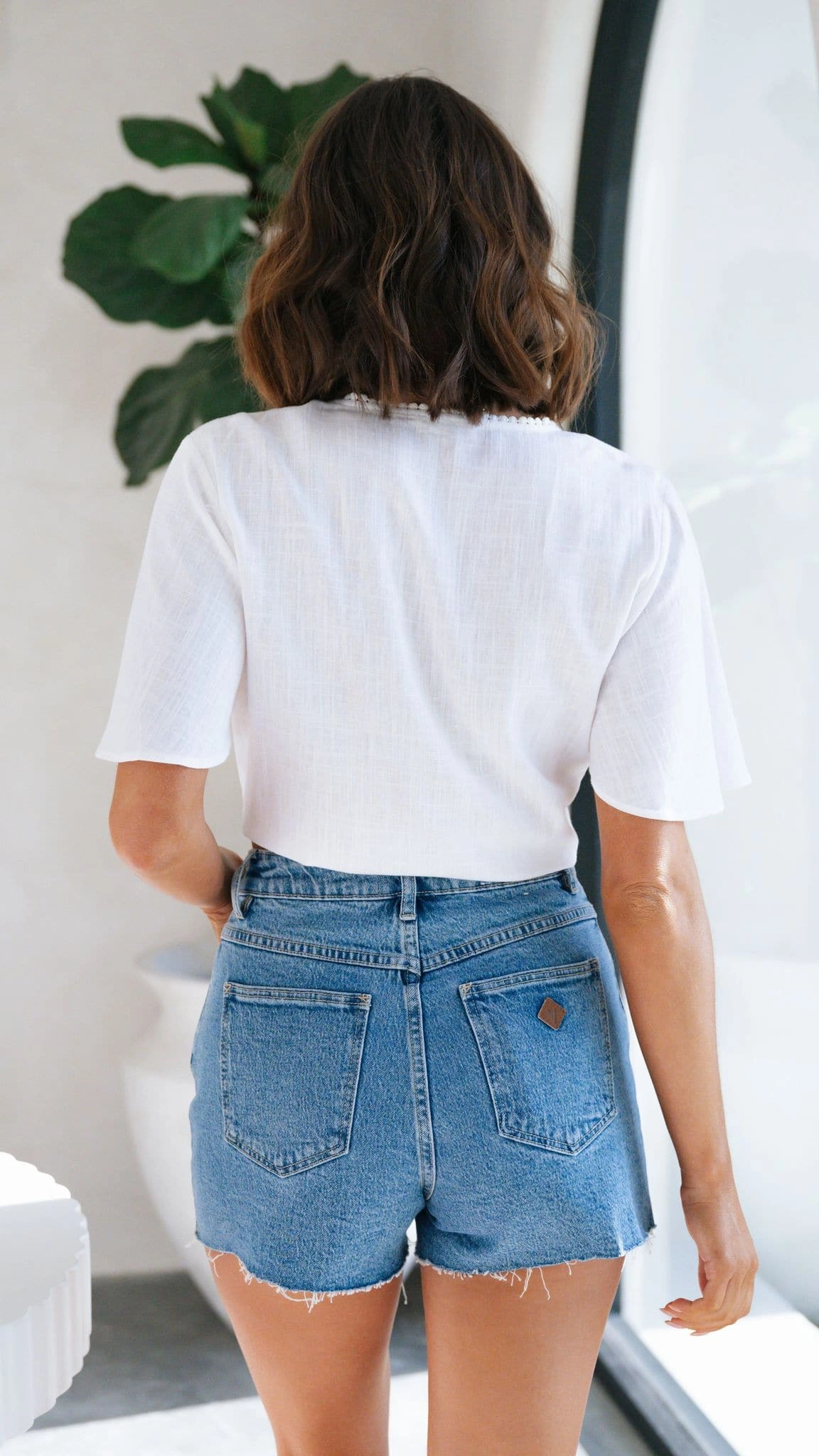 Sway Top - White