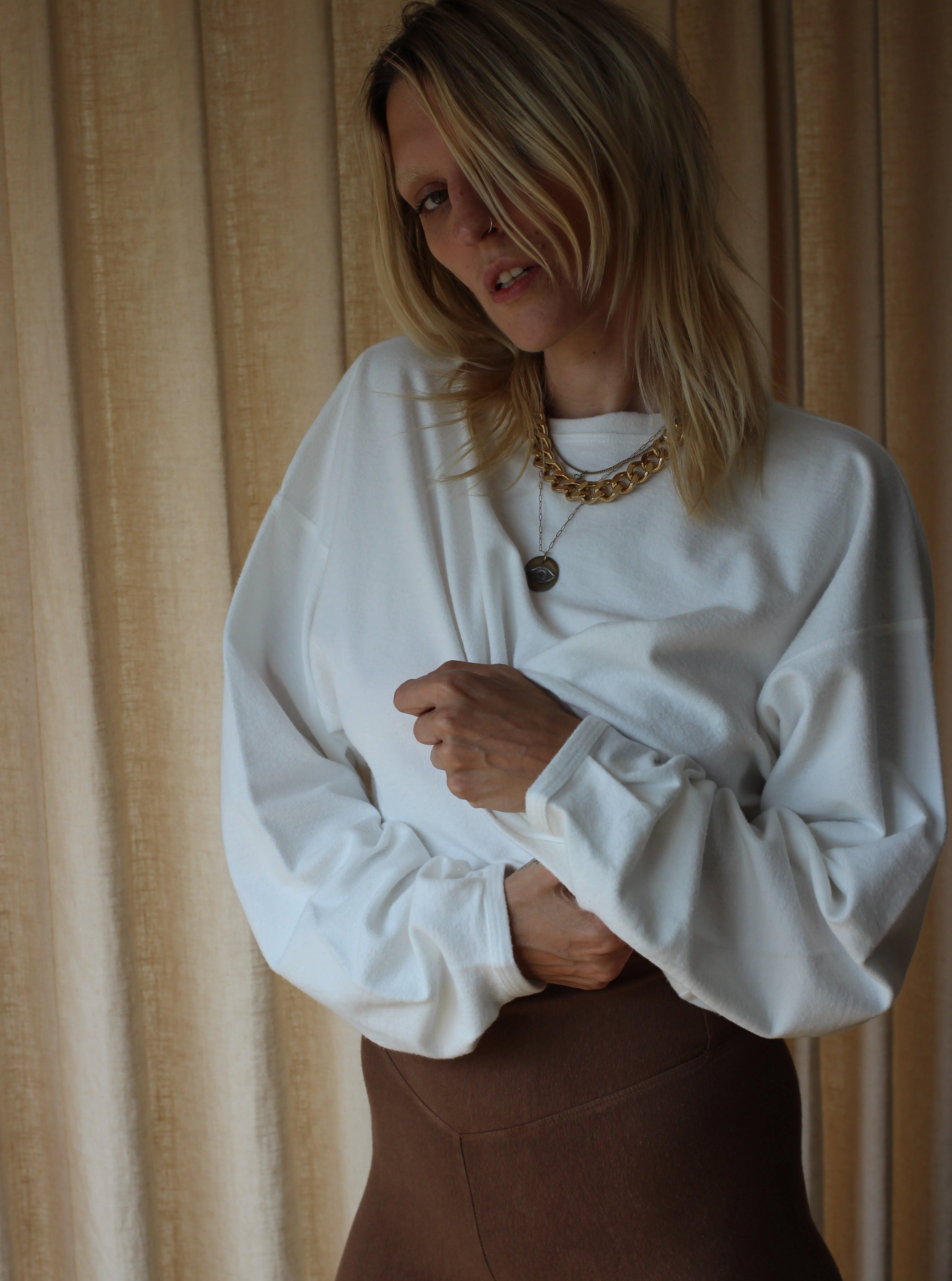 Sweatshirt - Optic White