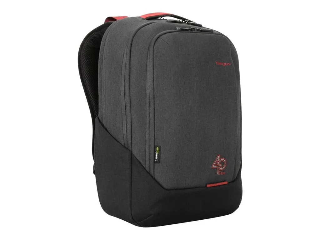 Targus Cypress Hero Backpack with EcoSmart - 40th Anniversary - notebook carrying backpack - up to 15.6 - dark charcoal TBB94504GL
