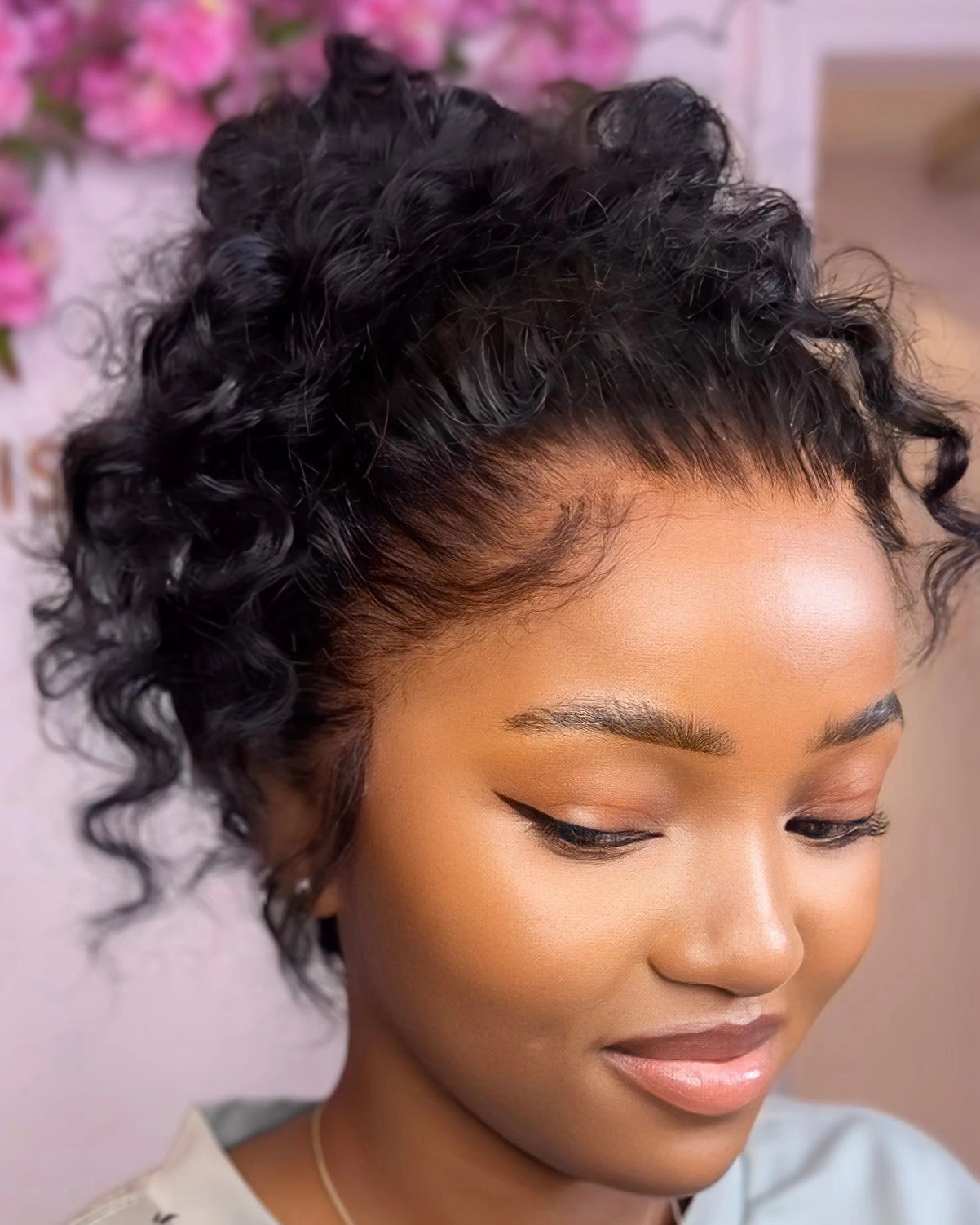 TAYLOR Deep Wave Glueless HD Lace Front Wig – Pre-Plucked Virgin Brazilian Hair