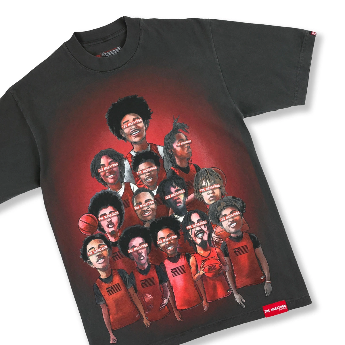 TMC x Westchester Basketball T-Shirt - Vintage Black