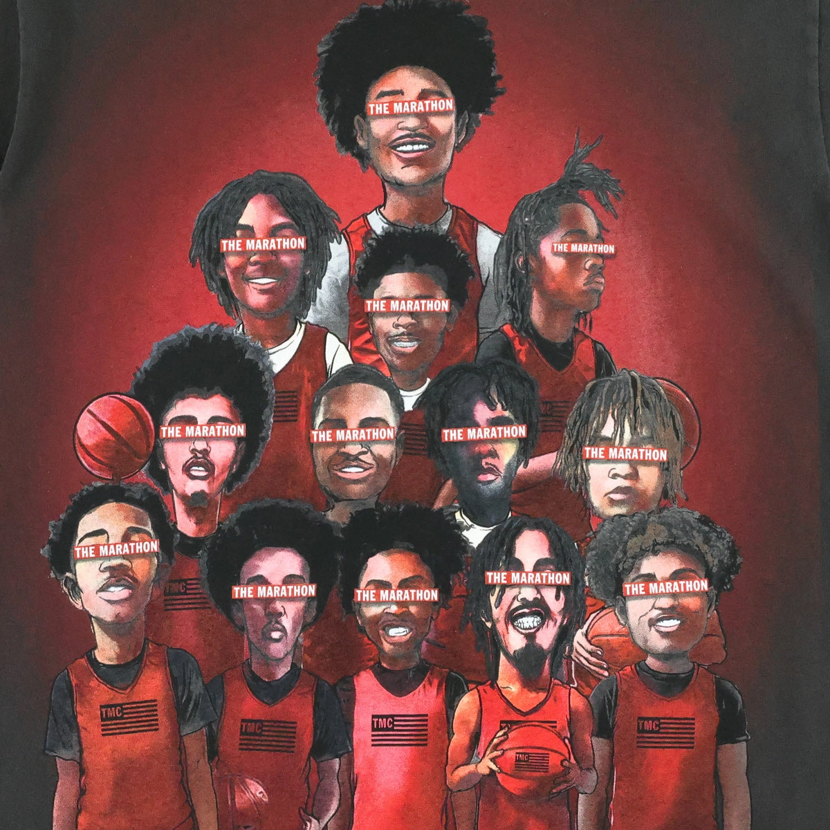 TMC x Westchester Basketball T-Shirt - Vintage Black
