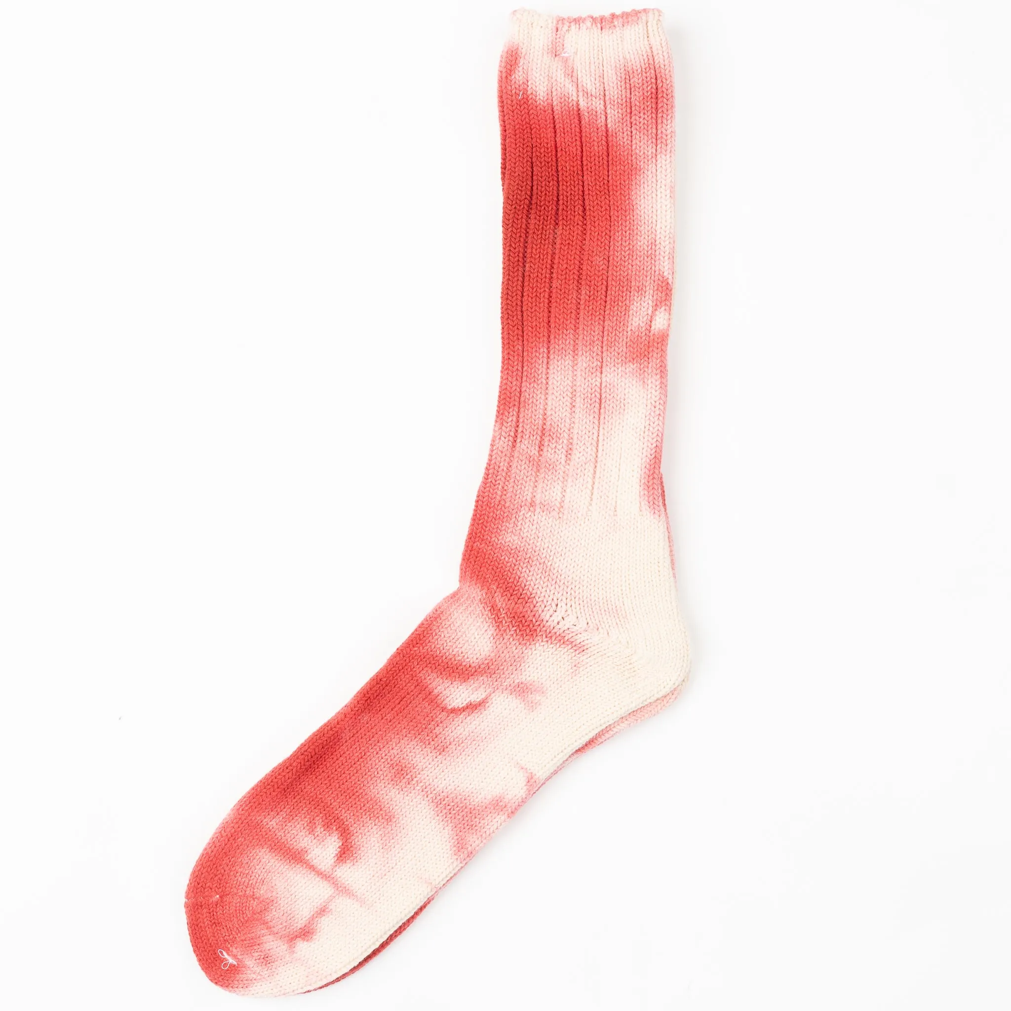 Uneven Dye Crew - Red