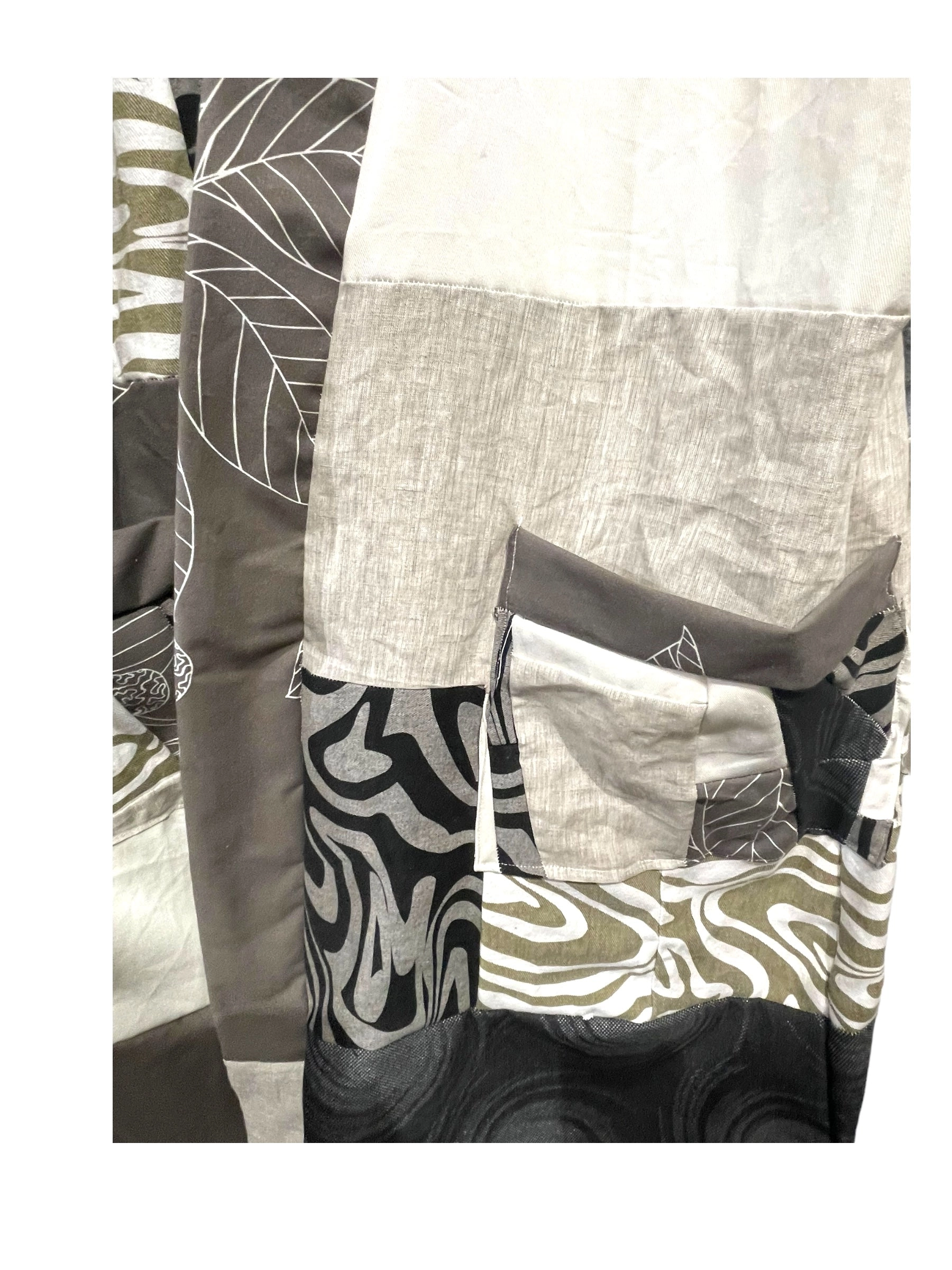 vintage cloth,woven textile, patchwork jacket