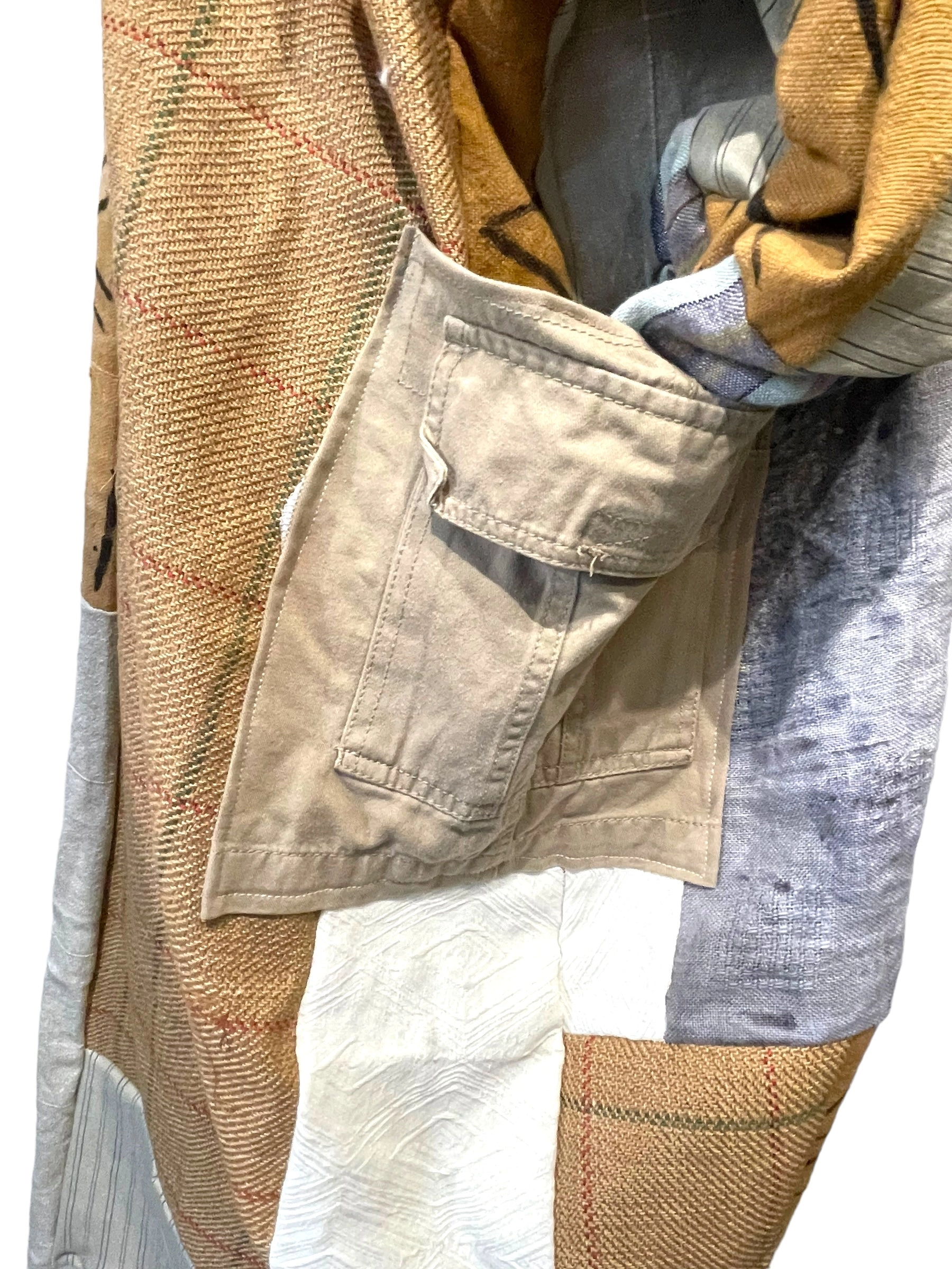 vintage , patchwork jacket