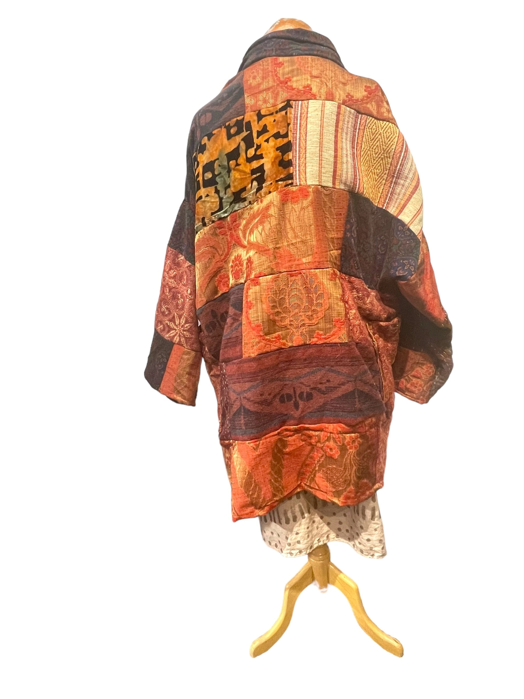 vintage , patchwork jacket