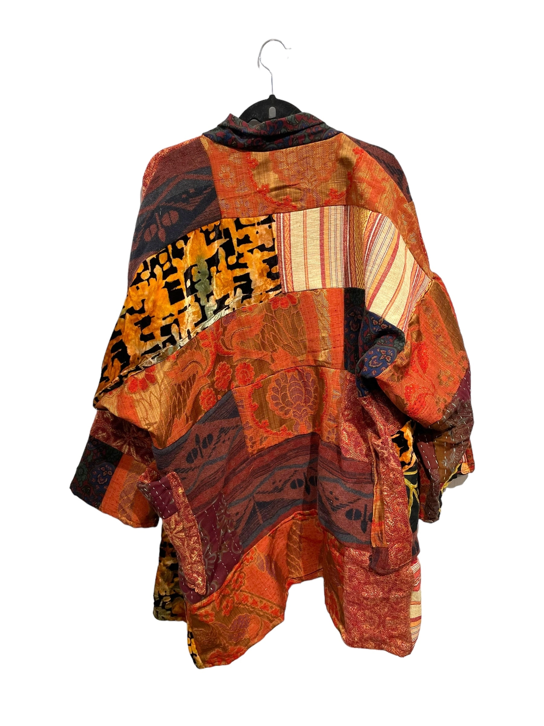 vintage , patchwork jacket