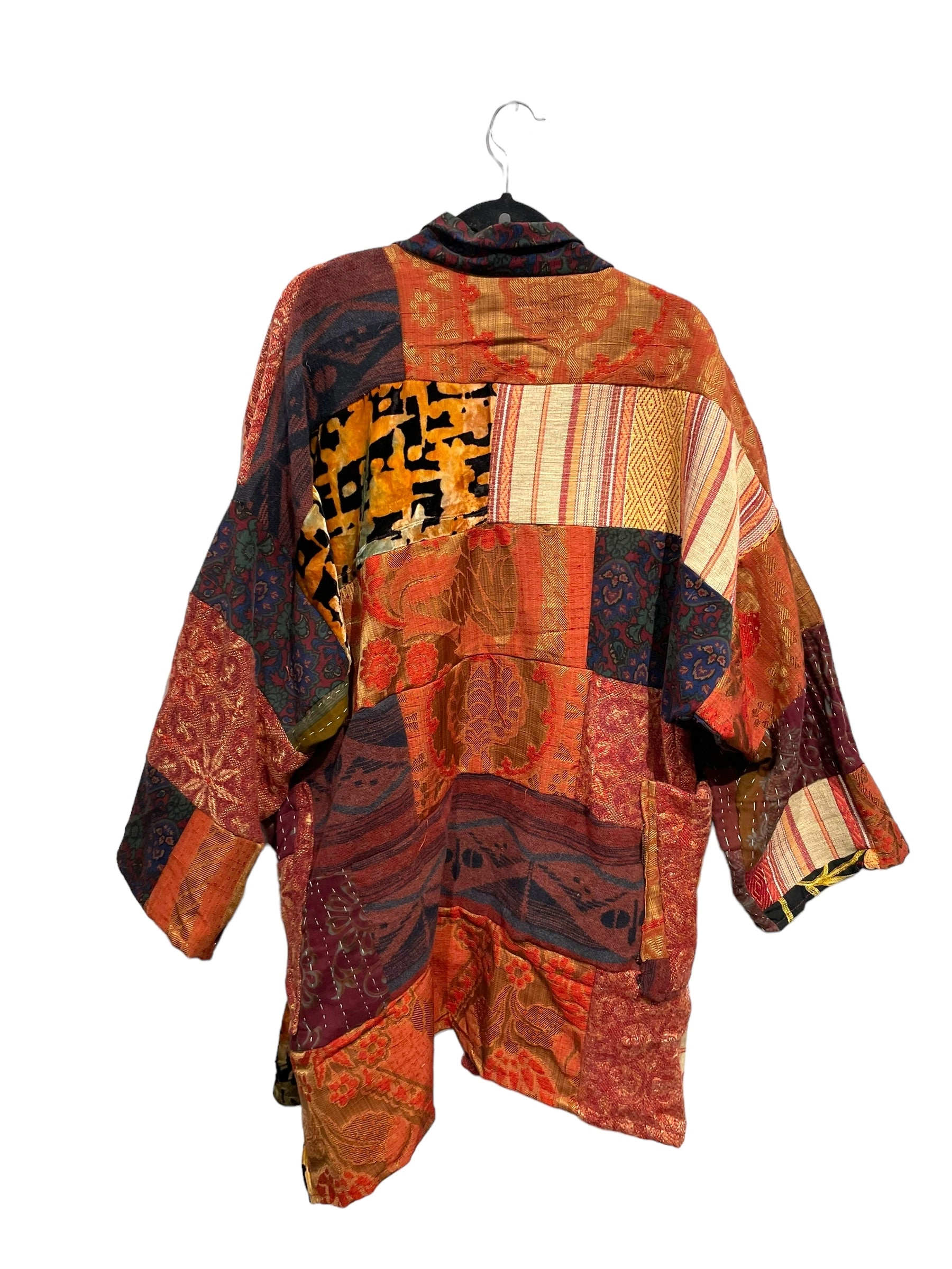 vintage , patchwork jacket