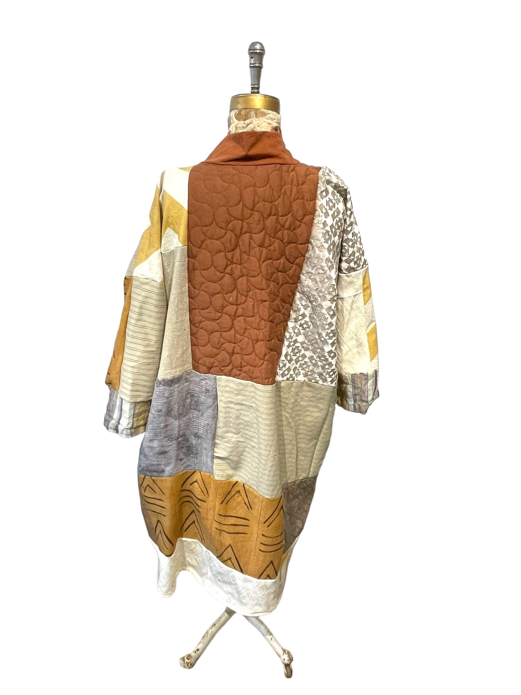vintage , patchwork jacket