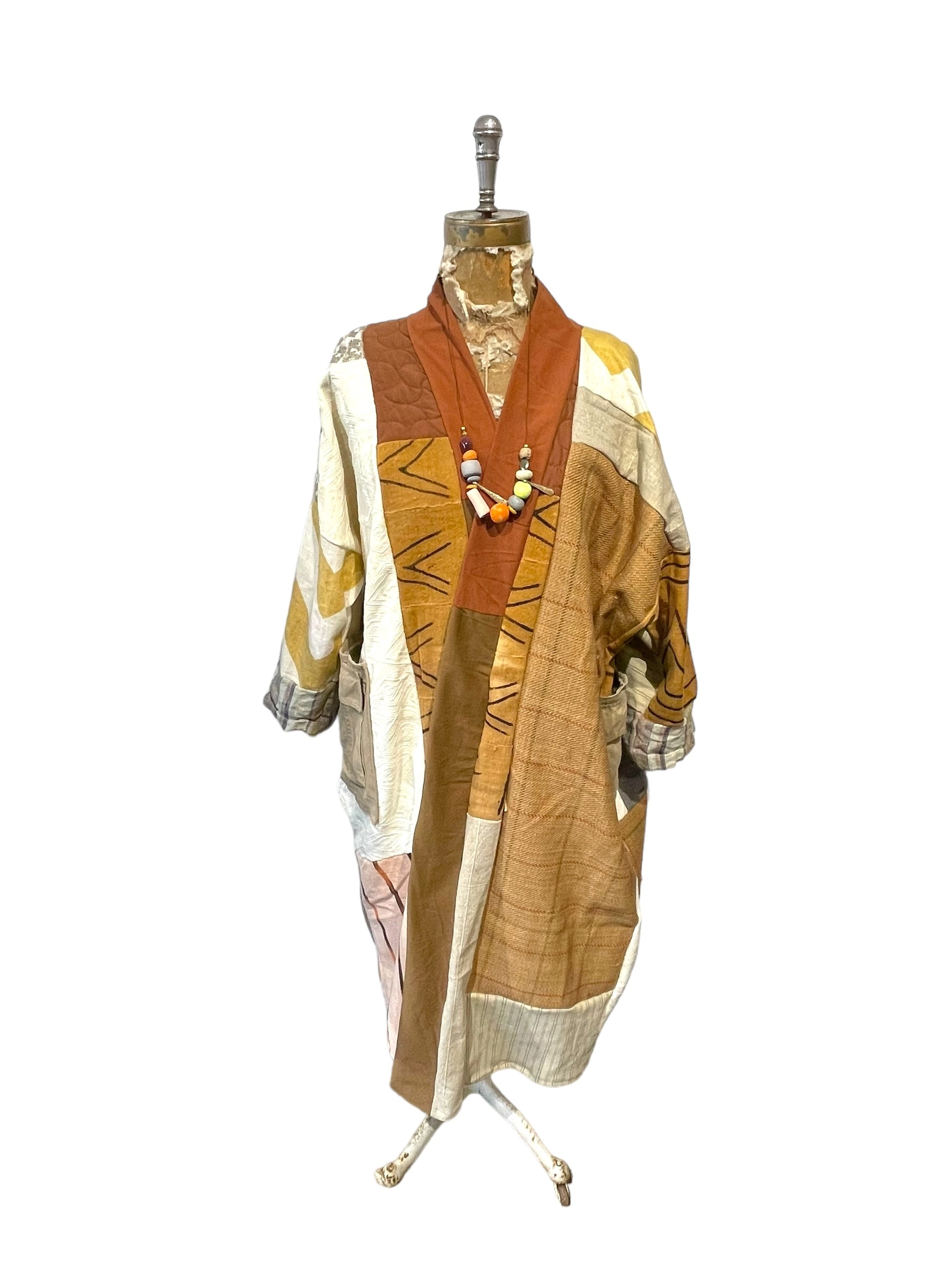 vintage , patchwork jacket