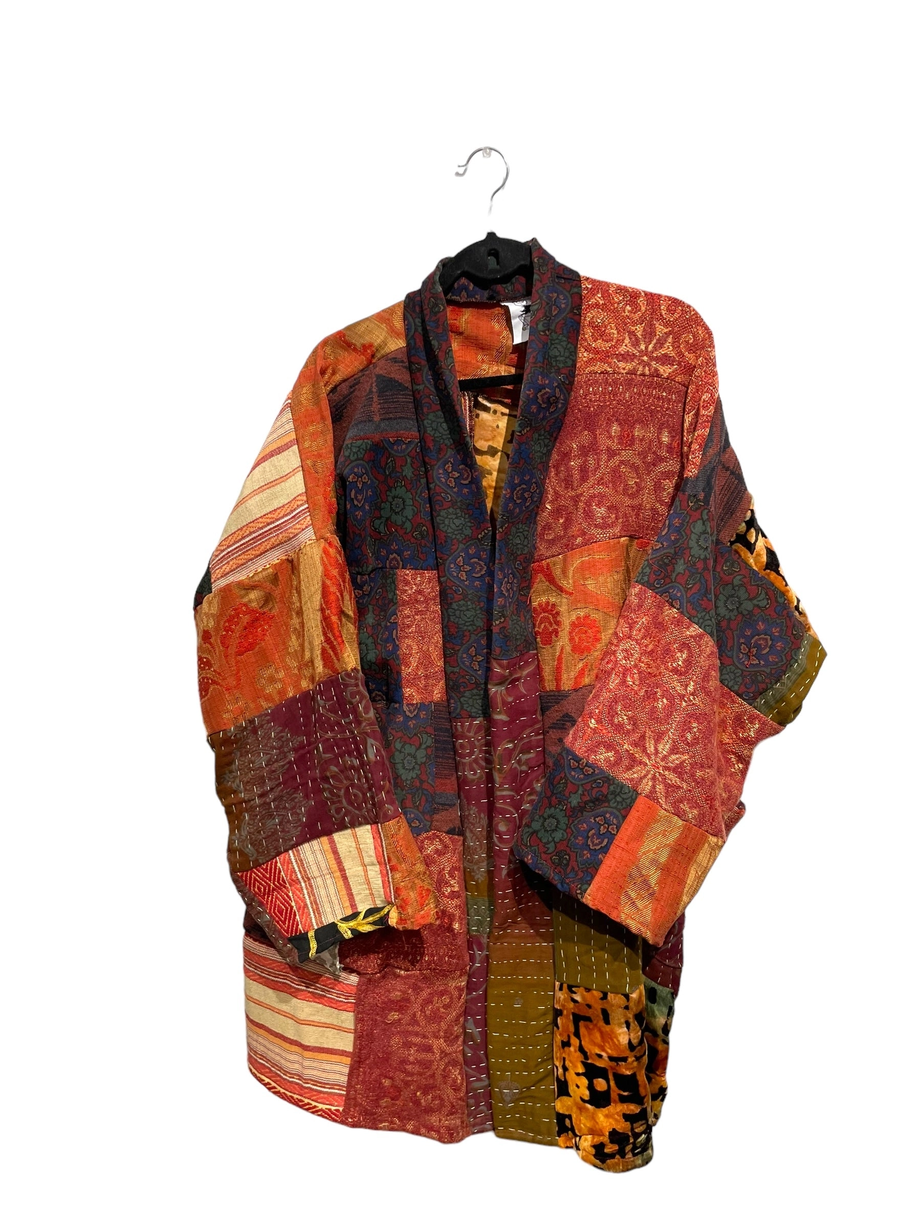 vintage , patchwork jacket