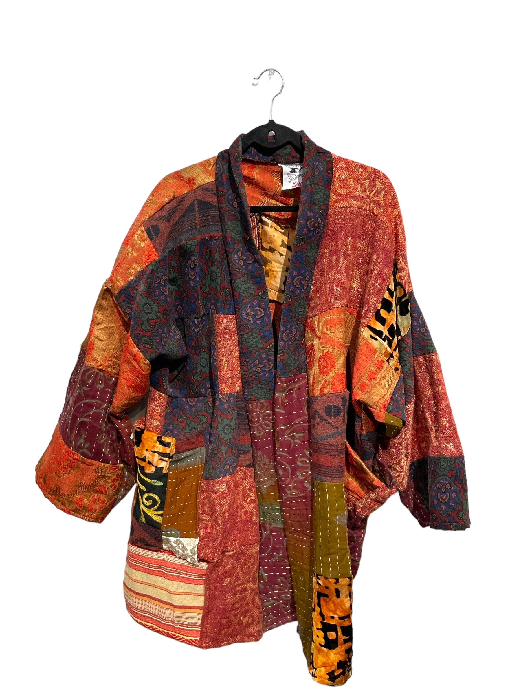 vintage , patchwork jacket