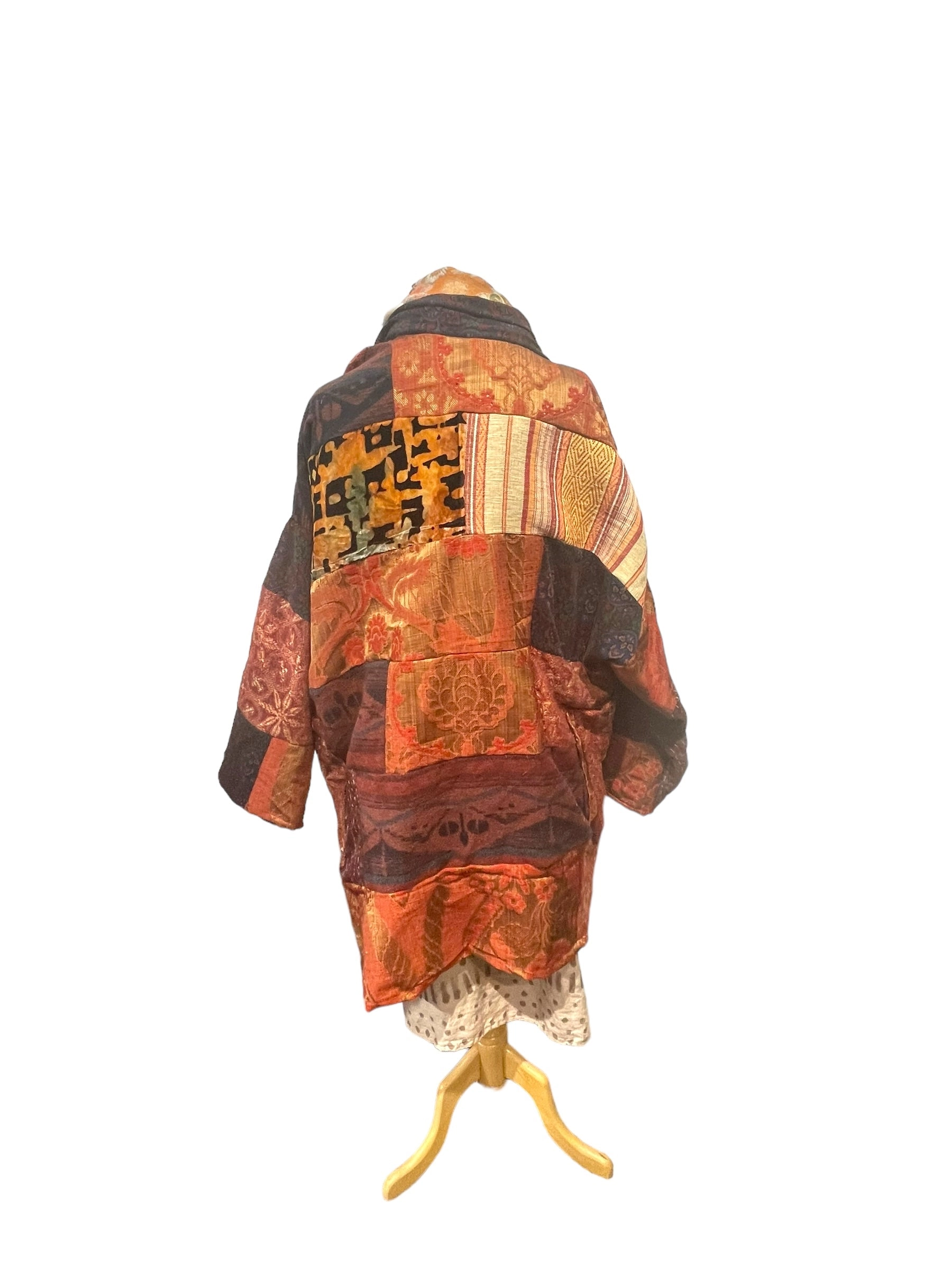 vintage , patchwork jacket