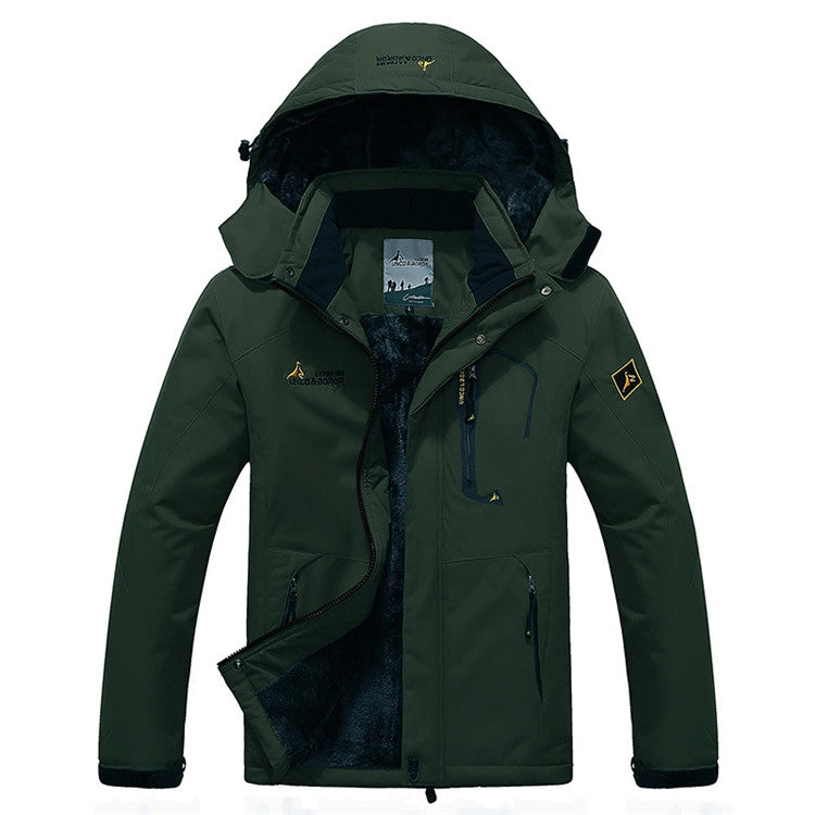 West Louis™ Winter Fleece Thick Waterproof Coat