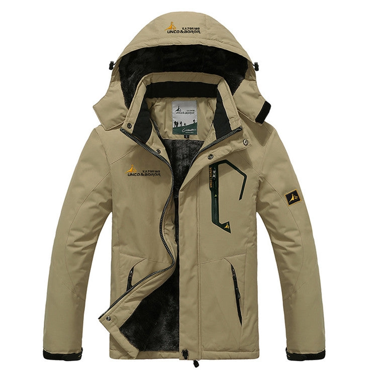 West Louis™ Winter Fleece Thick Waterproof Coat