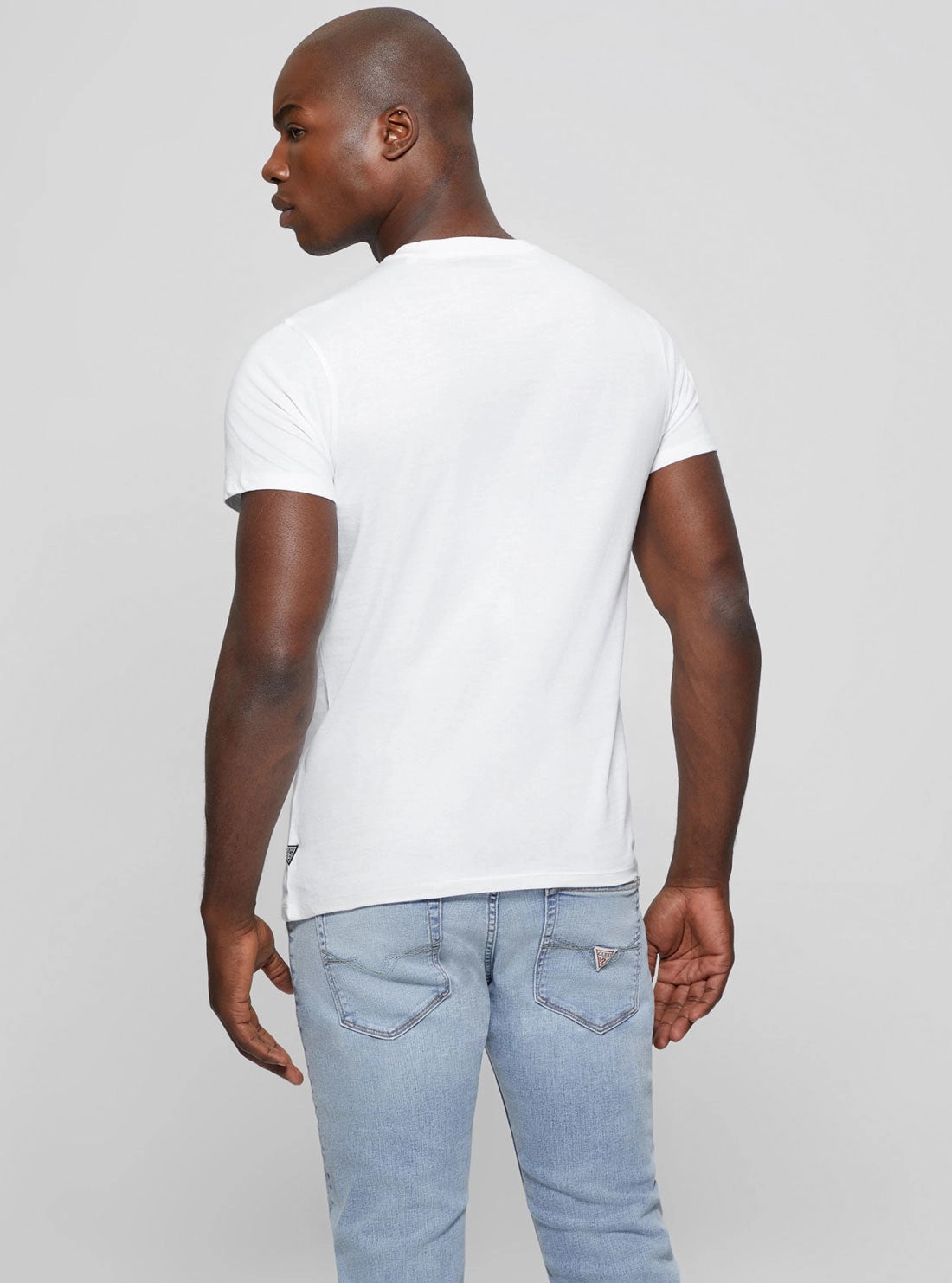 White Iridescent Logo T-Shirt