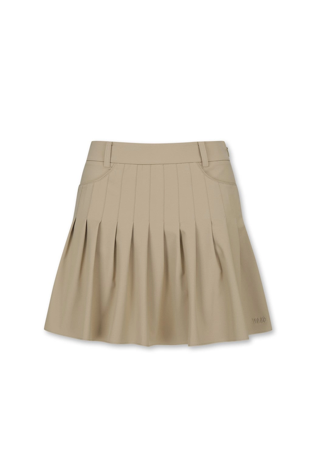 Women Athletic A-line gather Skort Brown