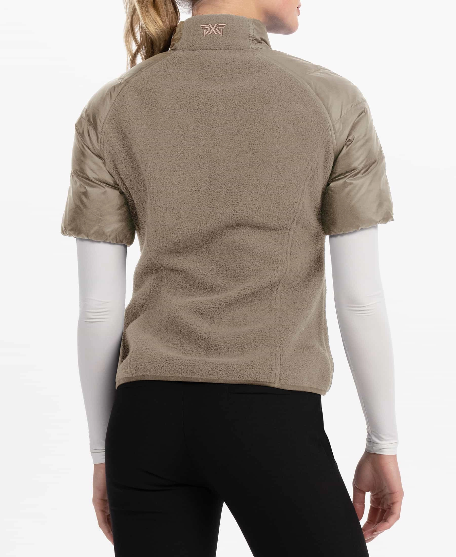 Women's Short Sleeve Puffer Jacket