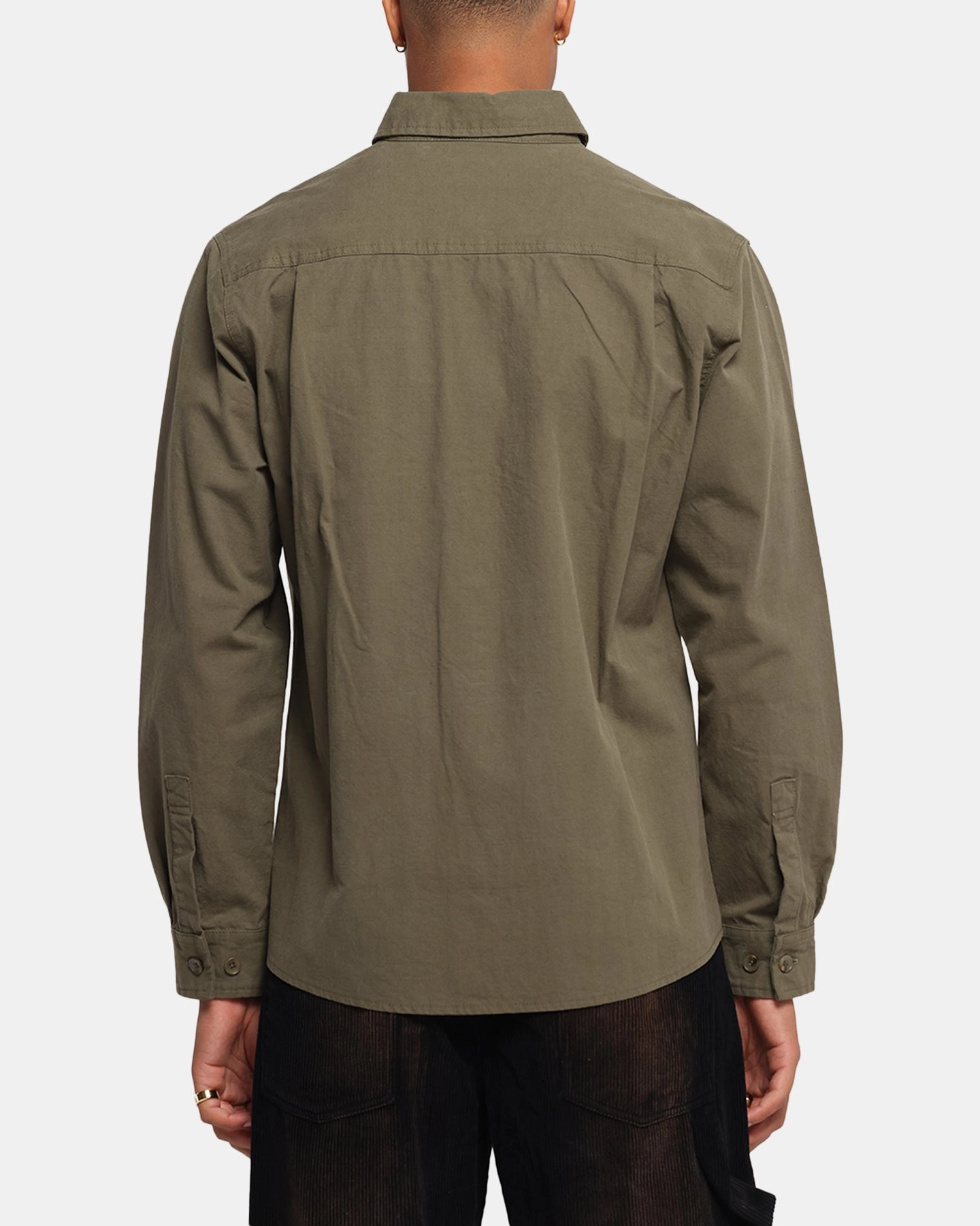 XXIII Slub Overshirt Khaki