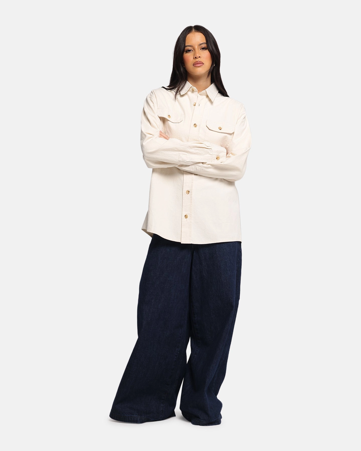 XXIII Slub Overshirt Natural