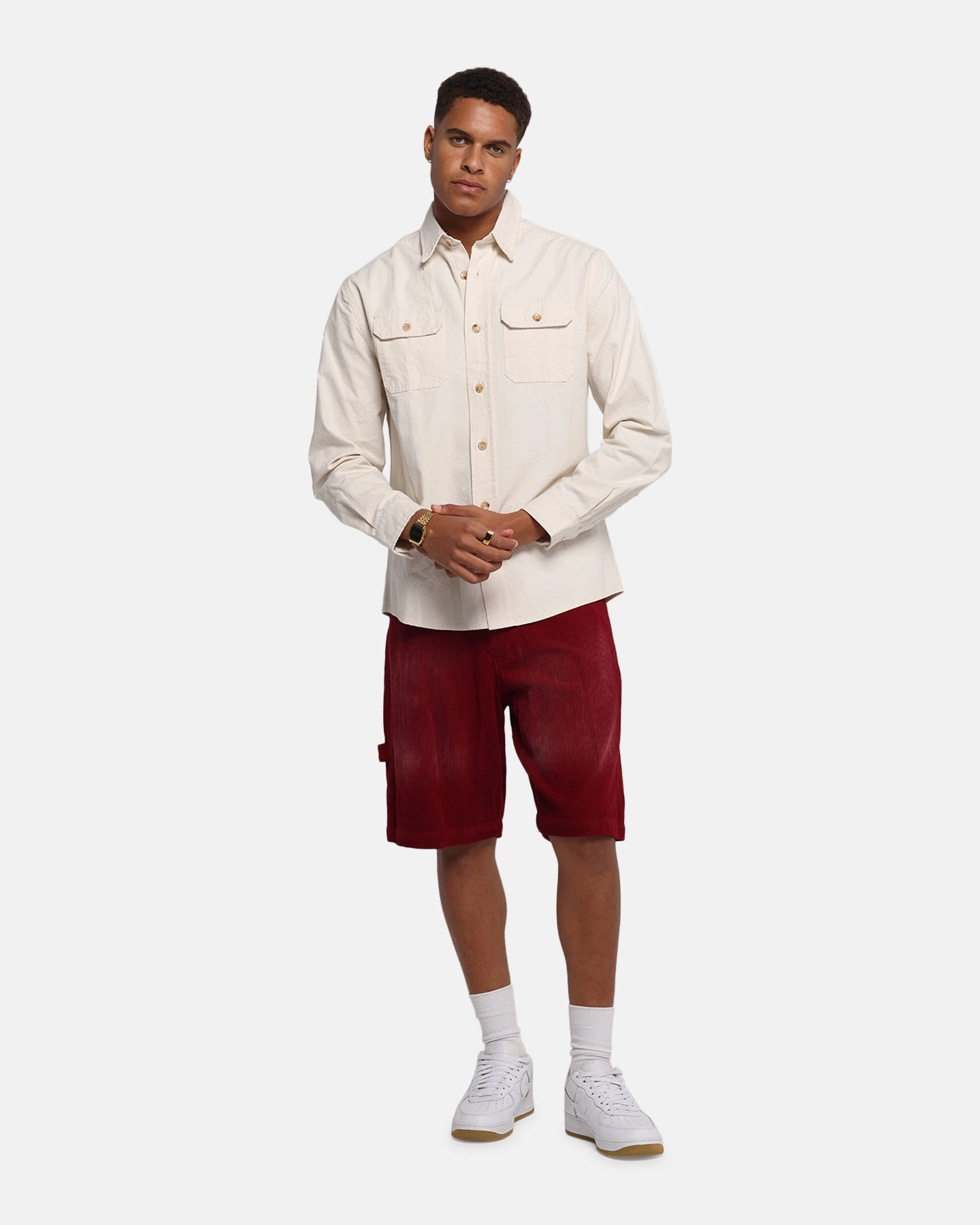 XXIII Slub Overshirt Natural